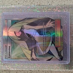 Pokemon TCG Crimson Invasion Trainer Lusamine Card 110/111 - English Card